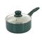 Gibson Home® 11-Piece Green Gazebo Ceramic Nonstick Aluminum Cookware Set